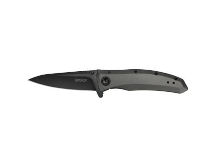 Kershaw GRID 3.7" Drop Point Folding Knife, Black - 2200