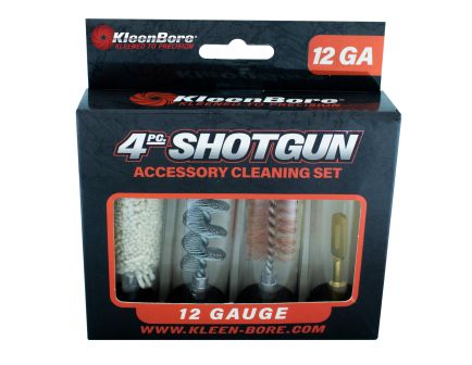 Kleen-Bore Bore Cleaner Brush and Mop Set, Standard #8-32 Thread, fits 12 Gauge - 12GASET