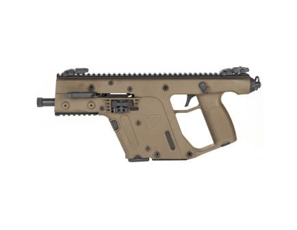Kriss VECTOR SDP .45 ACP Semi-Auto Tactical Pistol, 5.5" Barrel, Flat Dark Earth - KV45PFD20