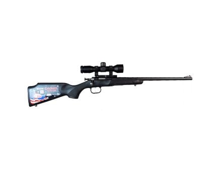 KEYSTONE Crickett .22LR Bolt Action Compact Rifle, 16.125" Barrel, Black - KSA2240PKG