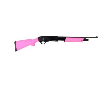 Keystone My First Shotgun .410 Gauge Pump Action Shotgun, 18.5" Barrel, Pink - KSA4200P