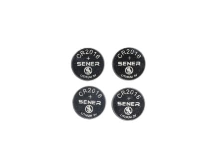 Viridian Weapon Technologies Tactical Energy, 4 Pack, CR2016 350-0013