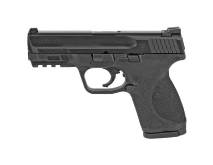 Smith & Wesson M&P 2.0 9mm Pistol, 4" Barrel, 3 Dot Sights, Black - 12097