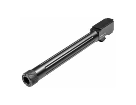 Lone Wolf Distributors AlphaWolf, 10mm, Black, Threaded And Fluted, Fits Glock 20L