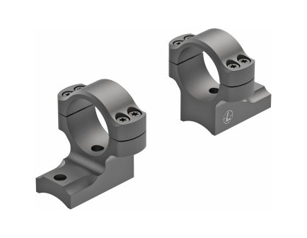 Leupold BackCountry Ring 1" Med 2 Piece fits Savage 10/110 Round Receiver #8-40 Screws Matte Black
