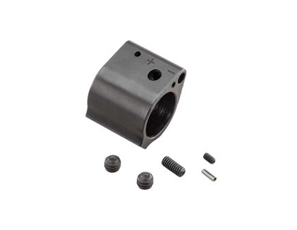 Luth-AR Adjustable Gas Block 0.75" x 1.04", Black