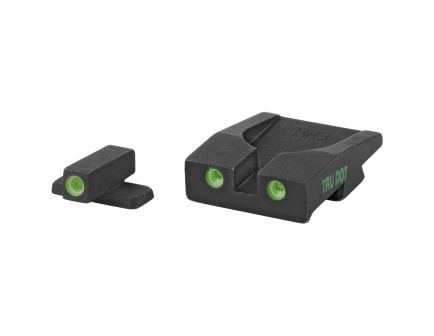 Meprolight Tru-Dot, Fixed Tritium Sights, Green/Green, Fits Springfield XDM