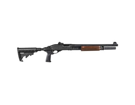 Mesa Tactical LEO, Stock, Black, LEO GEN 2 Tele Stock Adapter for Rem 870 12GA, Remington 870 12Ga