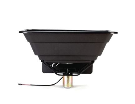 Moultrie Up to 50 lb ATV Food Plot Spreader, Black