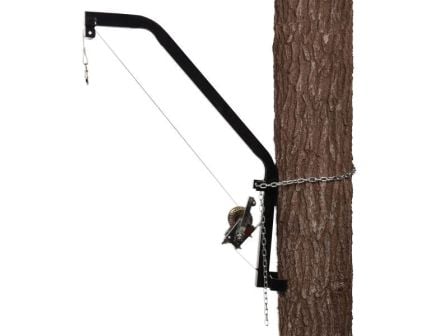 Moultrie 300 lb Hanging Deer Feeder Hoist, Black