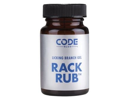Code Blue Rack Rub Licking Branch Gel, 2 fl oz Glass Bottle