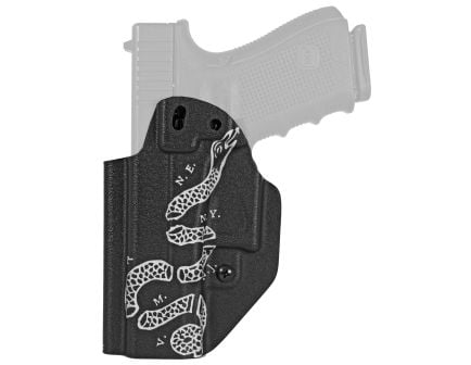 Mission First Tactical Ambidextrous IWB Holster for Glock 19 23, Black - HGL19AIWBAJD