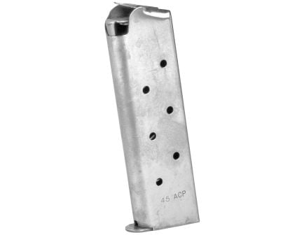 Colt's Manufacturing Magazine, 45ACP, 8 Rounds, fits 1911 Government/Commander, Stainless