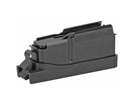 Remington Long Action Magazine, 4 Rounds, Fits Remington Model 783, Steel, Black