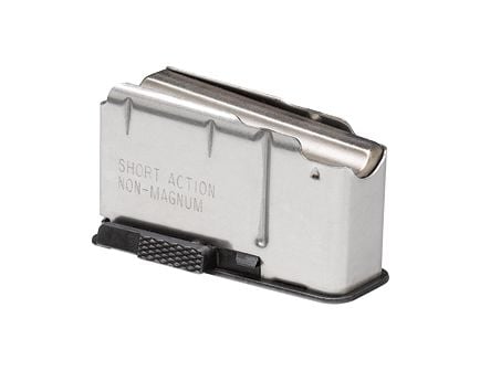 Remington Magazine, 300WIN, 7mm Rem, 4 Rounds, Fits Remington Model 783,Steel, Silver
