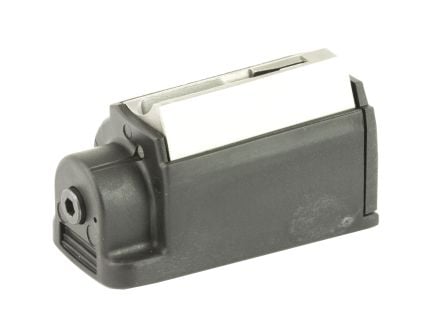 Ruger Magazine, 44 Mag, 4 Rounds, Fits Ruger M77, Steel, Blued Finish