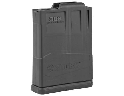 Ruger Magazine, 308 Winchester, 10 Rounds, AI-Style, Polymer, Black