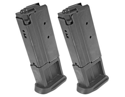 Ruger Magazine, 5.7X28mm, 10 Rounds, Ruger-57, 2 Pack, Steel, Black