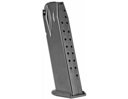 Walther Magazine, 9mm, 18 Rounds, Fits PDP Full Size, Black