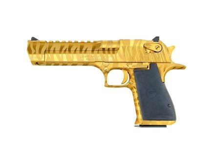 Mag Research MK19 50 AE Pistol, 6" Barrel, Gold - DE50TGTS