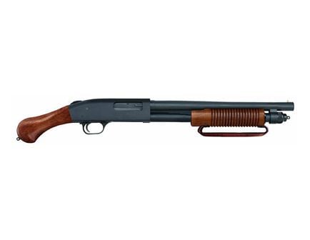 Mossberg 590 12 Gauge Pump Action Shotgun, 14.375" Barrel, Silver - 50635