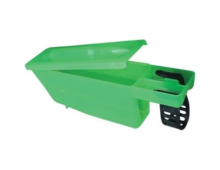 MTM Case Gard .22LR 10.30" x 2.30" x 3.60" Gun Cleaning Patch Catcher, Clear Green