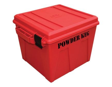 MTM Case Gard 19" L x 13.40" H Reloading Powder Storage Container, Red