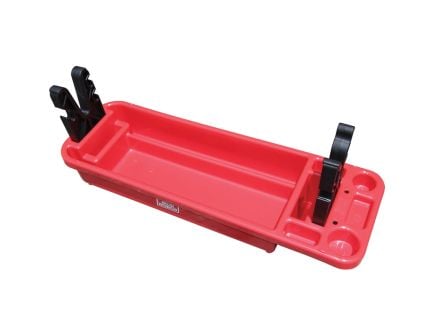MTM Case Gard 29.50" x 4" x 9.50" Gunsmithing Rifle Maintenance and Cleaning Center, Red