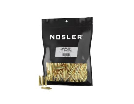 Nosler .223 Remington Small Rifle Premium Unprepped Bulk Brass, 250rds