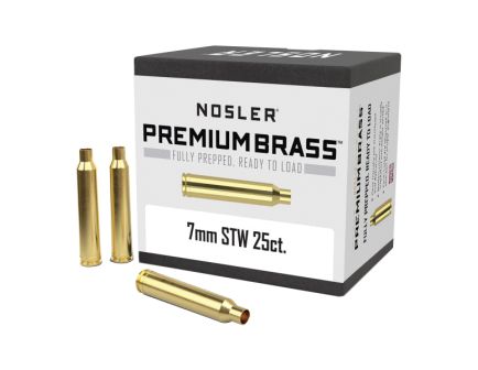 Nosler 7mm STW Large Rifle Premium Brass, 25rds