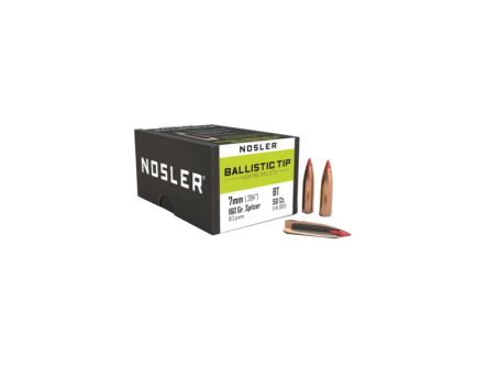 Nosler Ballistic Tip 7mm JBTBT Rifle Bullet, 160 gr 0.284" 50rds