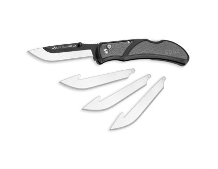 Outdoor Edge Razor EDC Lite 6.8" Knife, Black, Gray - RLY3050C