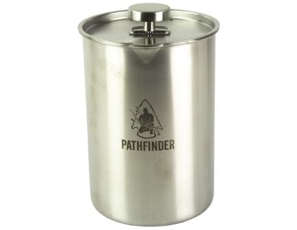 Pathfinder French Press Kit, Stainless Steel, 48oz - PFFP102