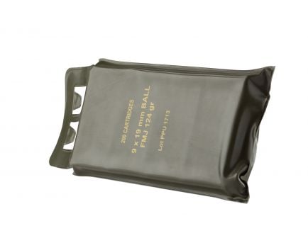 Prvi Partizan 9mm FMJ 124 gr 200 Round Battle Pack - PPN9BP