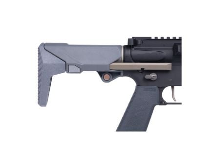 Q Shorty Stock, Gray, 2 Position, fits AR/M4 Receivers, Includes Recoil Spring and 3oz Buffer