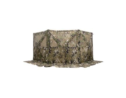 Barronett Blinds Face-Off 129" x 48" - 64" Adjustable Panel Blind, Crater Thrive Camouflage