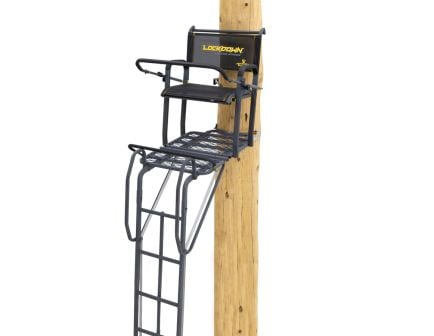 River's Edge Lockdown Tree Stand, Black 300 lb