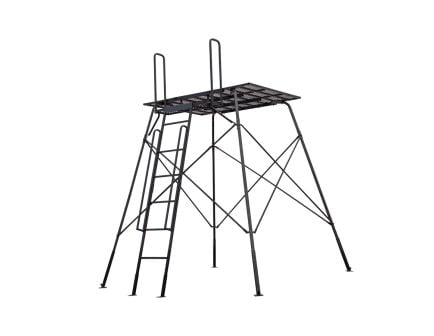 River's Edge Landmark 550 95" x 95" x 96" 800 lb Tower, Black