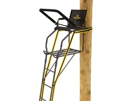 River's Edge Retreat Ladder Stand, Black 300 lb