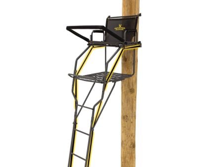 River's Edge Jumbo Jack Ladder Stand, Black 300 lb