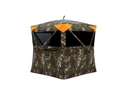 Barronett Blinds Overwatch 66" x 66" x 75" Vertical Corner Blind, Crater Harvest Camouflage