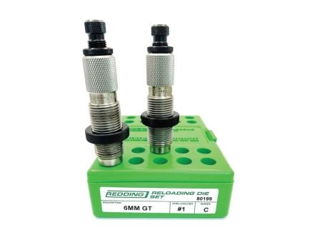Redding Reloading Equipment 6mm GT Rifle Full-Length 2-Die Set