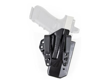 Raven Concealment Eidolon Left Hand Belt Holster for Glock 17/22/31, Black - EG17LHBKB
