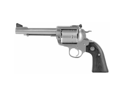 Ruger Blackhawk .45 ACP Revolver, 5.5" Barrel, Adjustable Rear & Ramp Front Sights, Silver - 472
