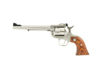 Ruger Single-Six .22LR Revolver, 6.5" Barrel, Adjustable Rear & Ramp Front Sights, Silver - 626