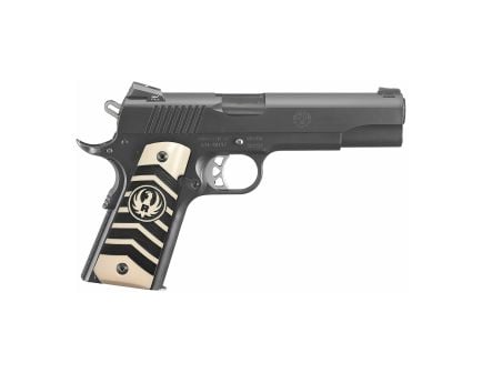 Ruger SR1911 10mm Pistol, 5" Barrel, Night Sights, Black - 6756