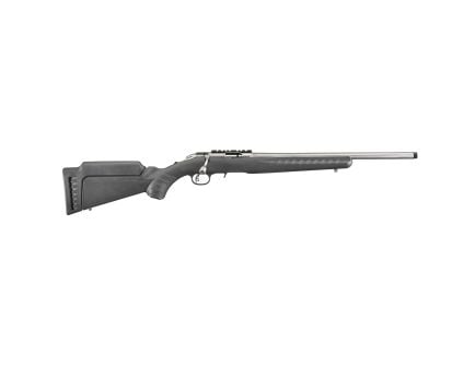 Ruger American Rimfire LRT .22 WMR Bolt Action Rifle, 18" Barrel, Silver - 8352