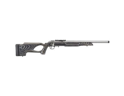 Ruger American Rimfire LRT .22LR Bolt Action Rifle, 18" Barrel, Silver - 8366