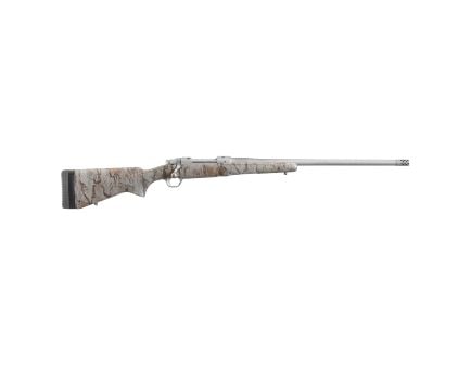 Ruger Hawkeye 6.5 Creedmoor Bolt Action Rifle, 24" Barrel, Silver - 47170