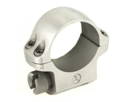 Ruger Standard, Ring, 1" Low(3), Stainless Finish, 3K, Sold Individually